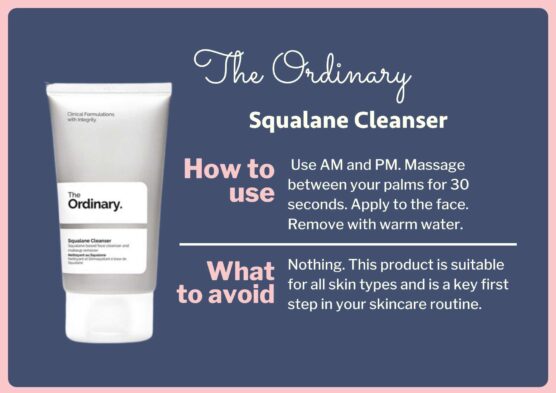 The Ordinary Squalene Cleanser review