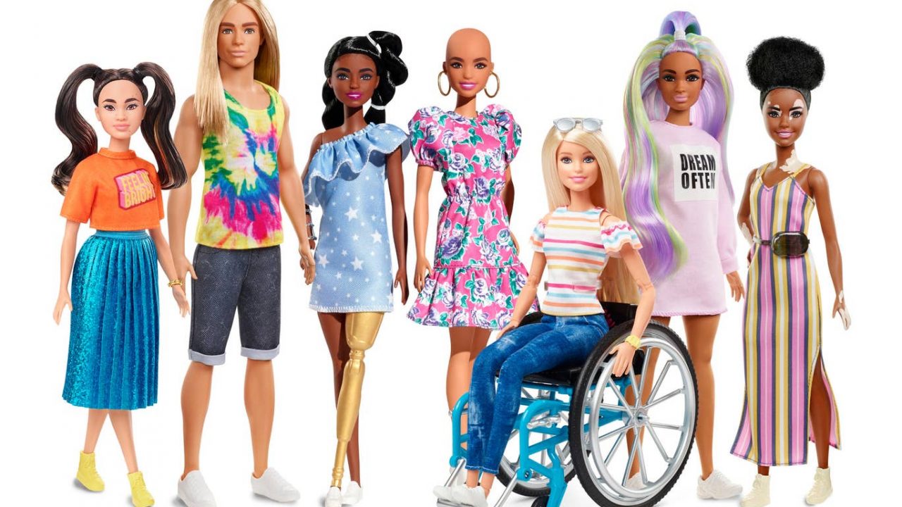 Barbie diversity range