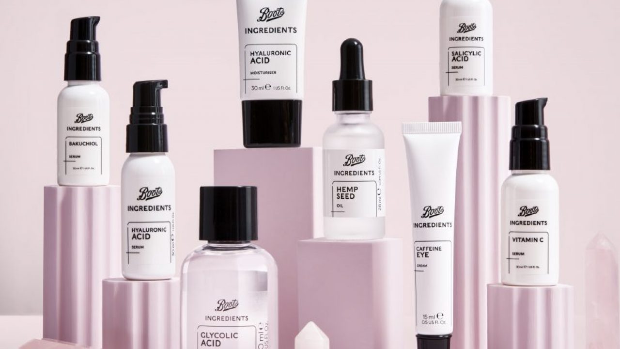 Boots Ingredients Skincare Collection