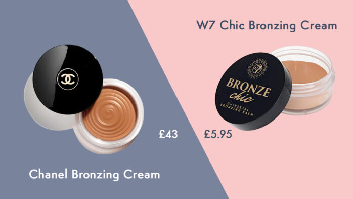 Chanel Bronzing Cream cheap makeup W7 Chic