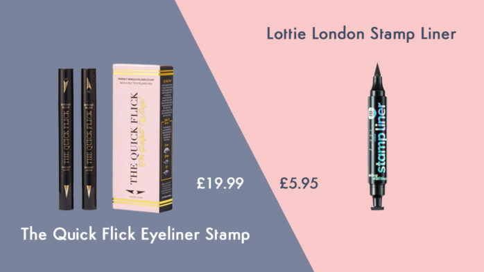 Cheap The Quick Flick makeup from Lottie London