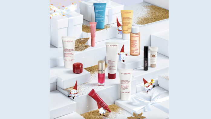 Clarins 12-day Advent Calendar 2023 contents