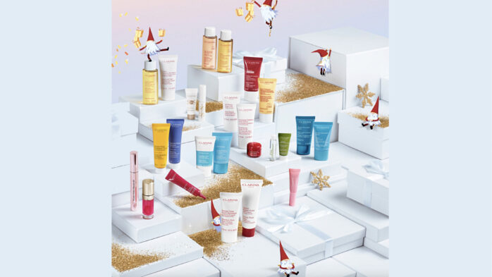 Clarins 24 day Advent Calendar 2023 contents