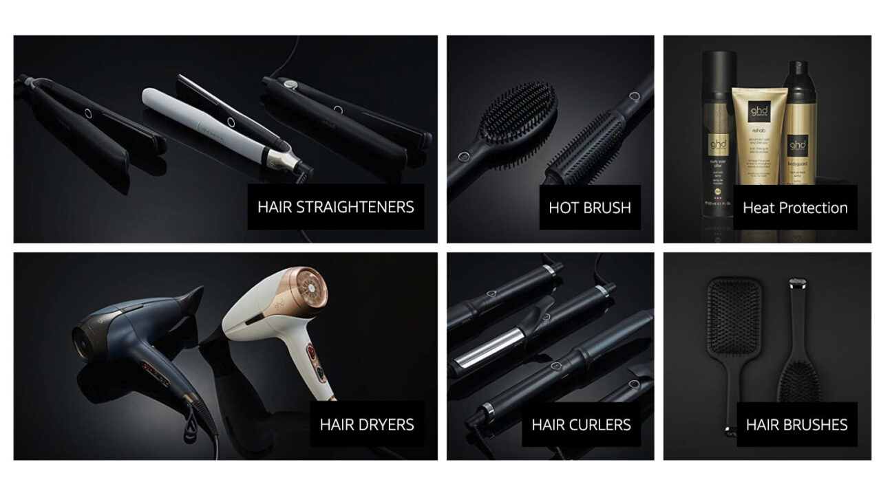 GHD hair styler range