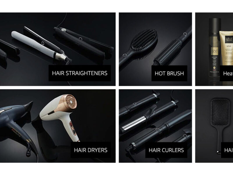 GHD hair styler range