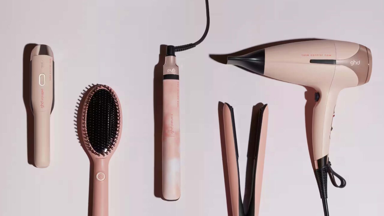 GHD pink breast cancer awareness month