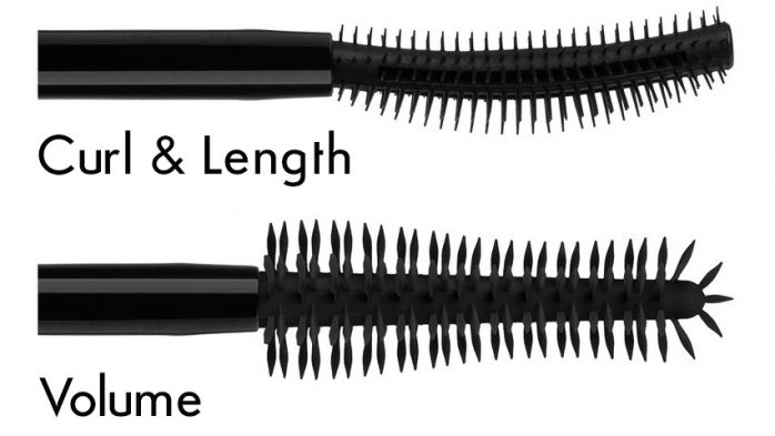 Huda Beauty dual-ended mascara brushes