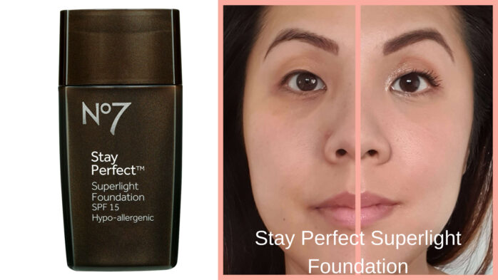 No7 Stay Perfect Superlight vs Stay Perfect foundation review