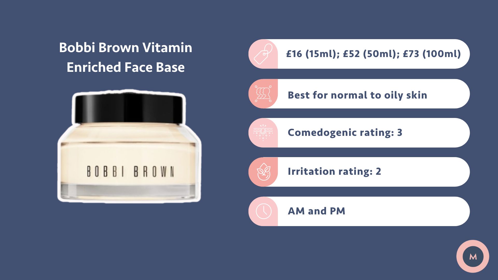 Bobbi Brown Face Base 50ml review