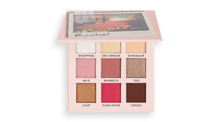 Rachel eyeshadow palette friends revolution