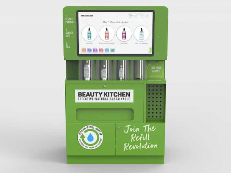 Beauty Kitchen refill station