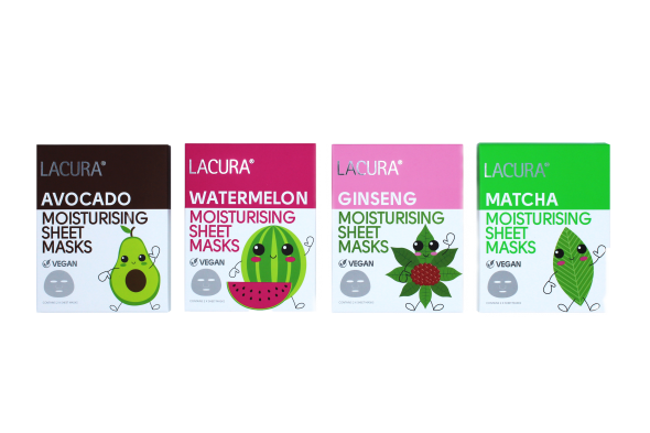 Lacura sheet face masks aldi vegan