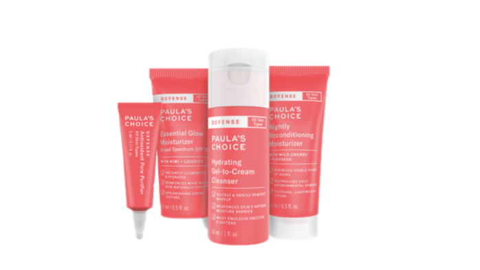 Paulas Choice Defense skin care gift set