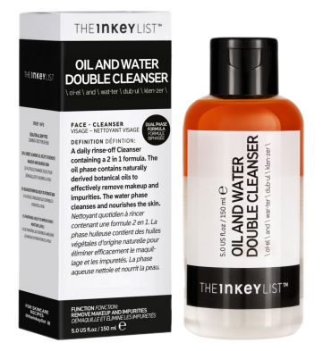 The Inkey List Oil and Water cleanser