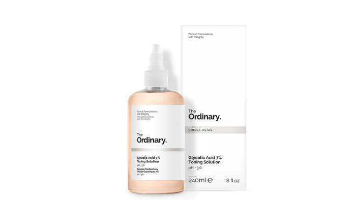 The Ordinary blackhead removal toning solution