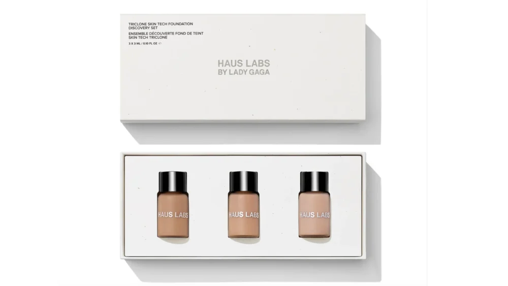 Haus Labs discovery Set free triclone foundation samples